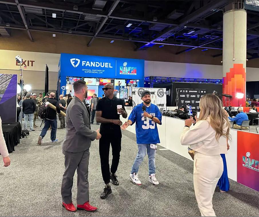 Super Bowl 2023 Radio Row